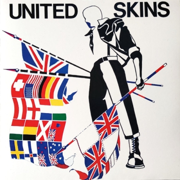 V/A - UNITED SKINS LP schwarz 250 Ex.